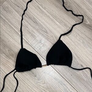 Black Triangle Bikini Top from Brazil‎